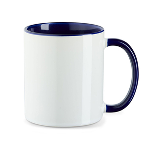 Fototasse Innen Blau